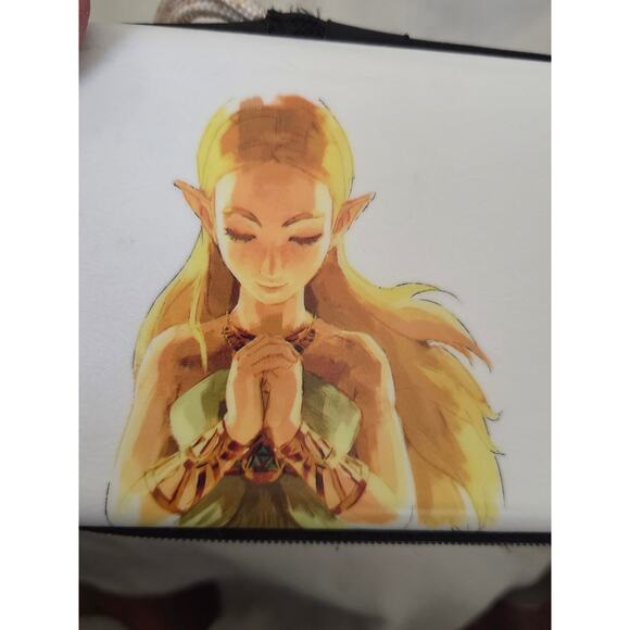 Nintendo 3DS Zelda Case White Zip Around Protector - Picture 4 of 7